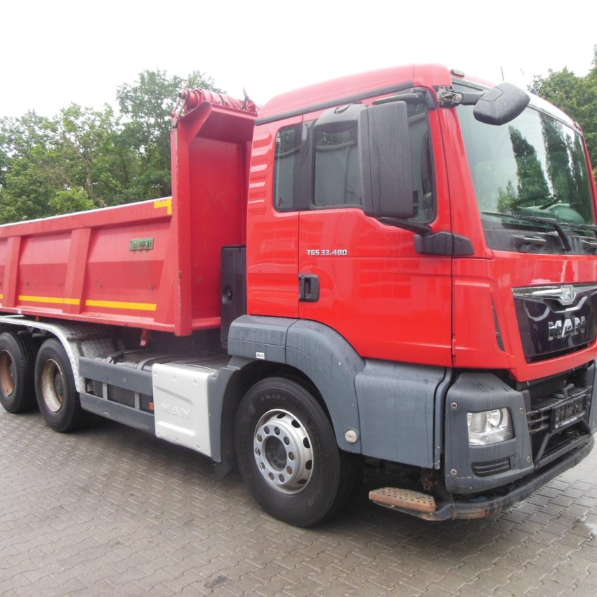 Man TGS 33.480 BB, 6x4, Retarder, Bordmatic
