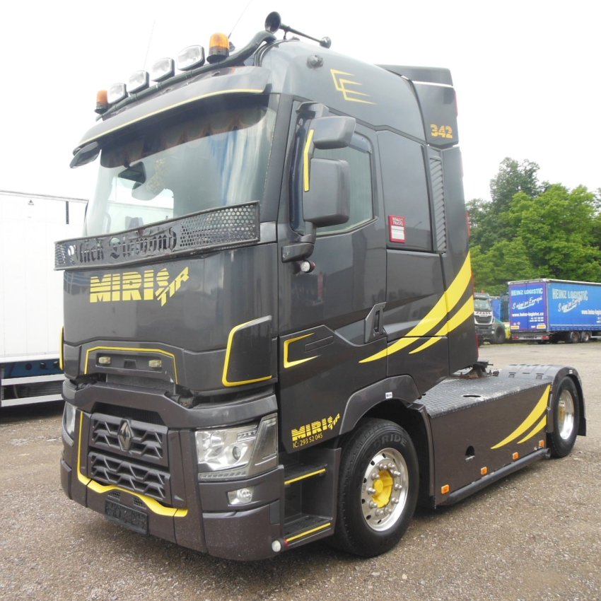 Renault T520, Standart, Retarder, Nezávislá klima, Komplet na vzduchu