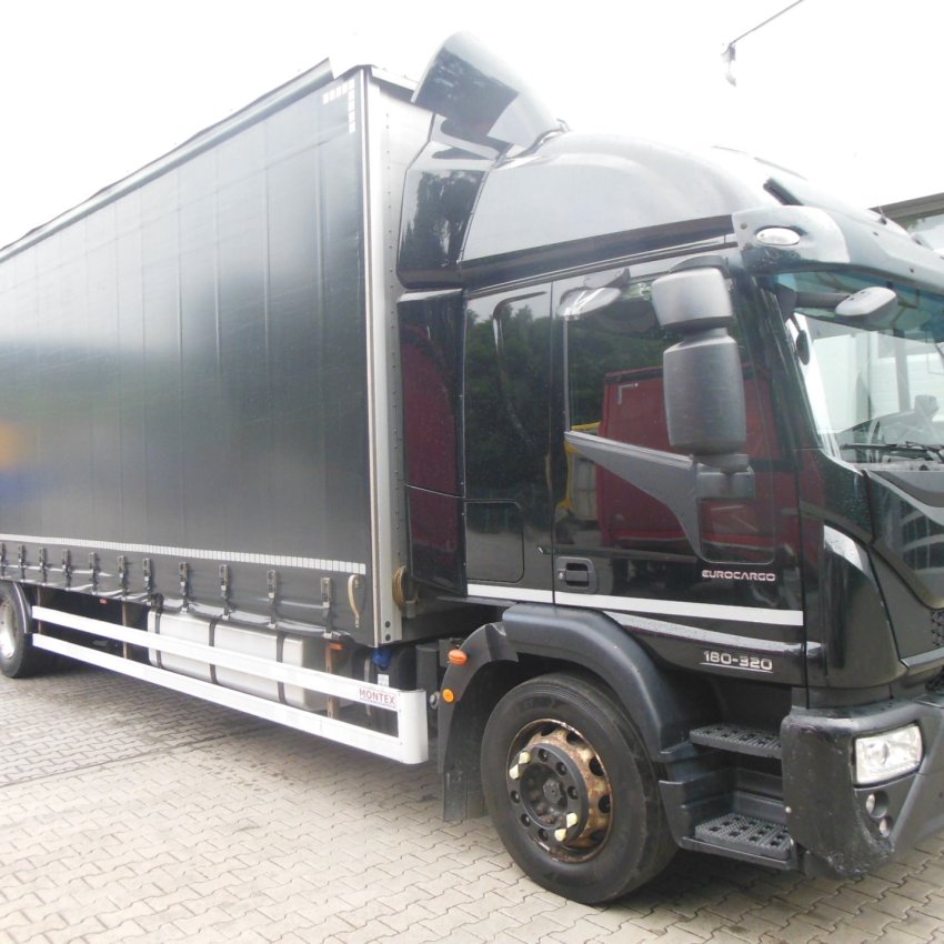 Iveco EuroCargo 180E32, Valník 9,3 m - 23 Palet