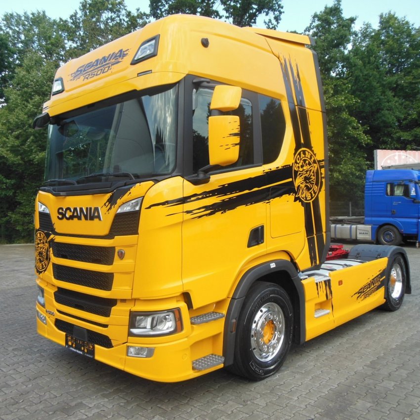 Scania R500, Retarder, Hydraulika, Komplet vzduch, ALU disky