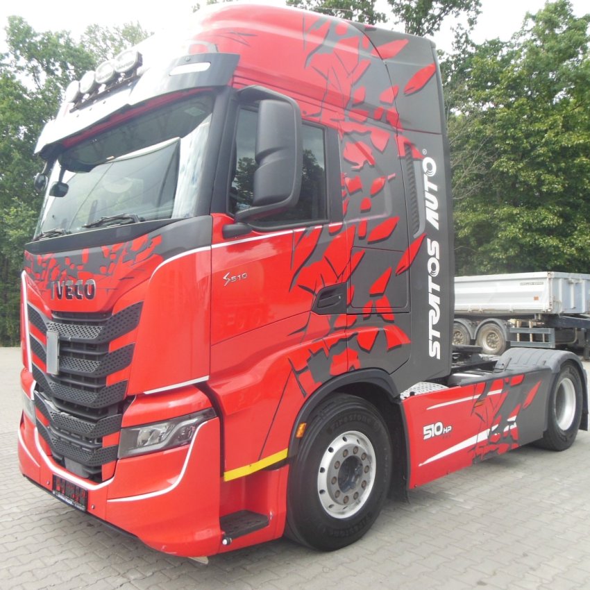 Iveco S-WAY 510, Hydraulika, Retarder, Nezávislá klima, ALU disky, Tacho GEN 2