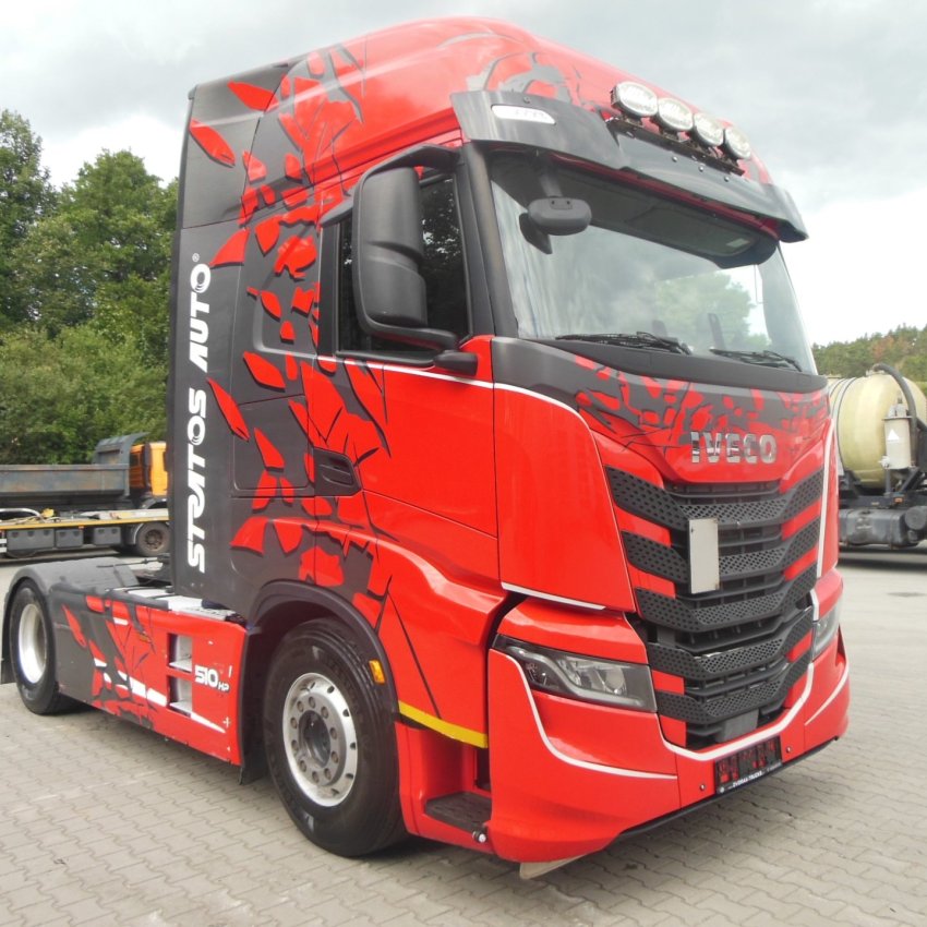 Iveco S-WAY 510, Hydraulika, Retarder, Nezávislá klima, ALU disky, Tacho GEN 2
