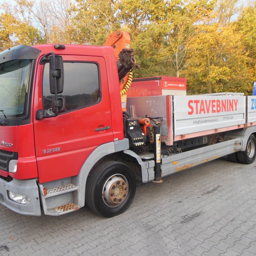 Mercedes Benz 1218, Ruka Palfinger PKK 8500 A