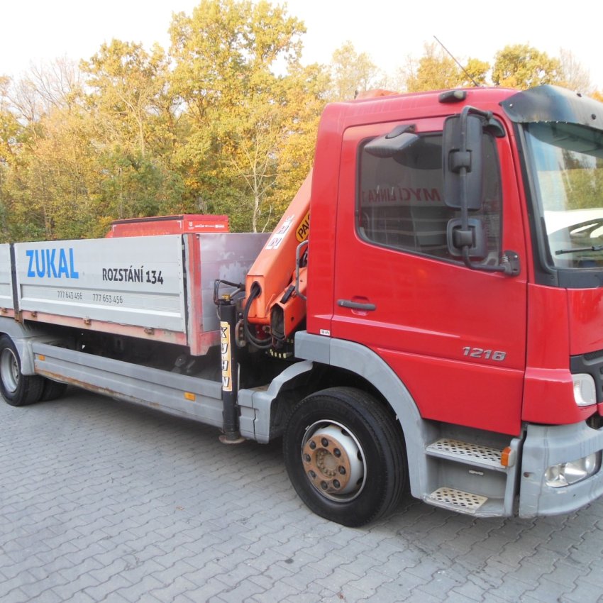Mercedes Benz 1218, Ruka Palfinger PKK 8500 A