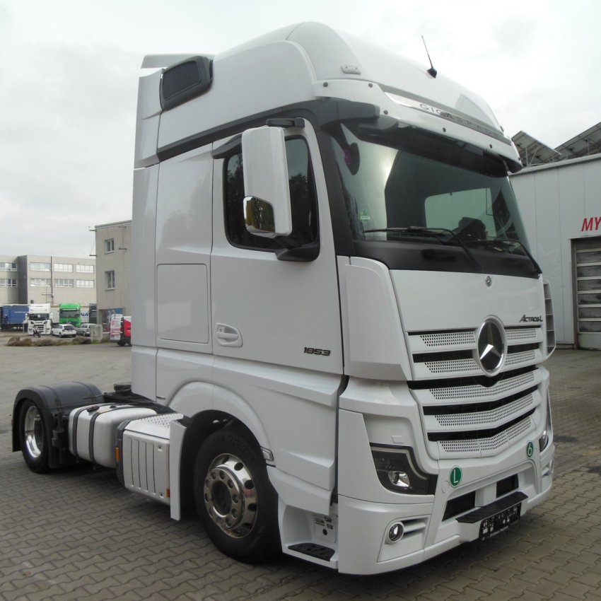 Mercedes Benz 1853 Actros LowDeck, GigaSpace, ALU disky, Nezávislá klima, Tacho Gen 2