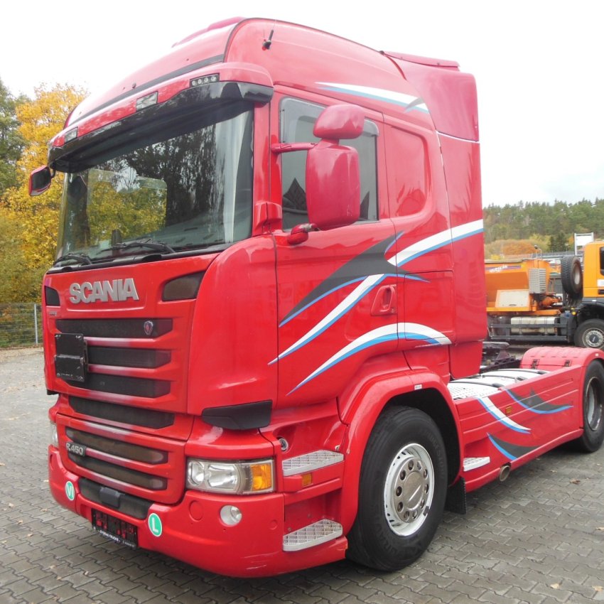 Scania R450, Standart, Retarder, Komplet na vzduchu, BEZ EGR, PLNÁ ADR