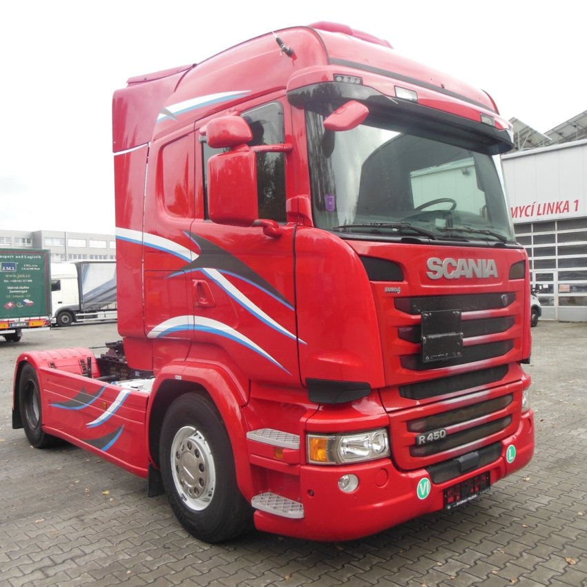 Scania R450, Standart, Retarder, Komplet na vzduchu, BEZ EGR, PLNÁ ADR