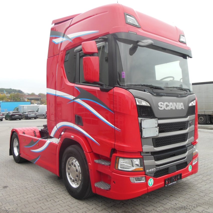 Scania R450, Standart, Retarder, Komplet na vzduchu, BEZ EGR, ADR